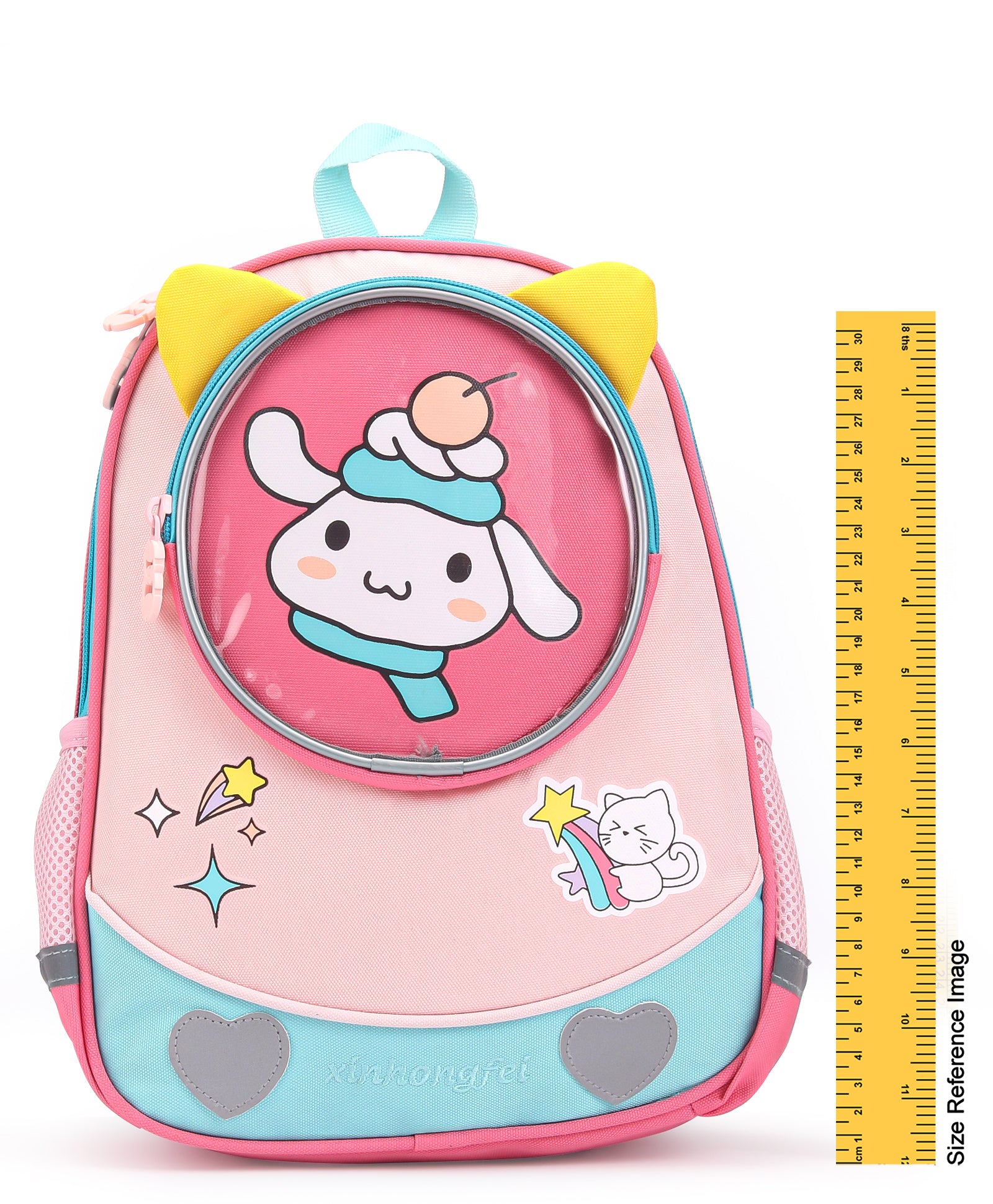 Pompompurin Design Front Pocket Backpack - Pink