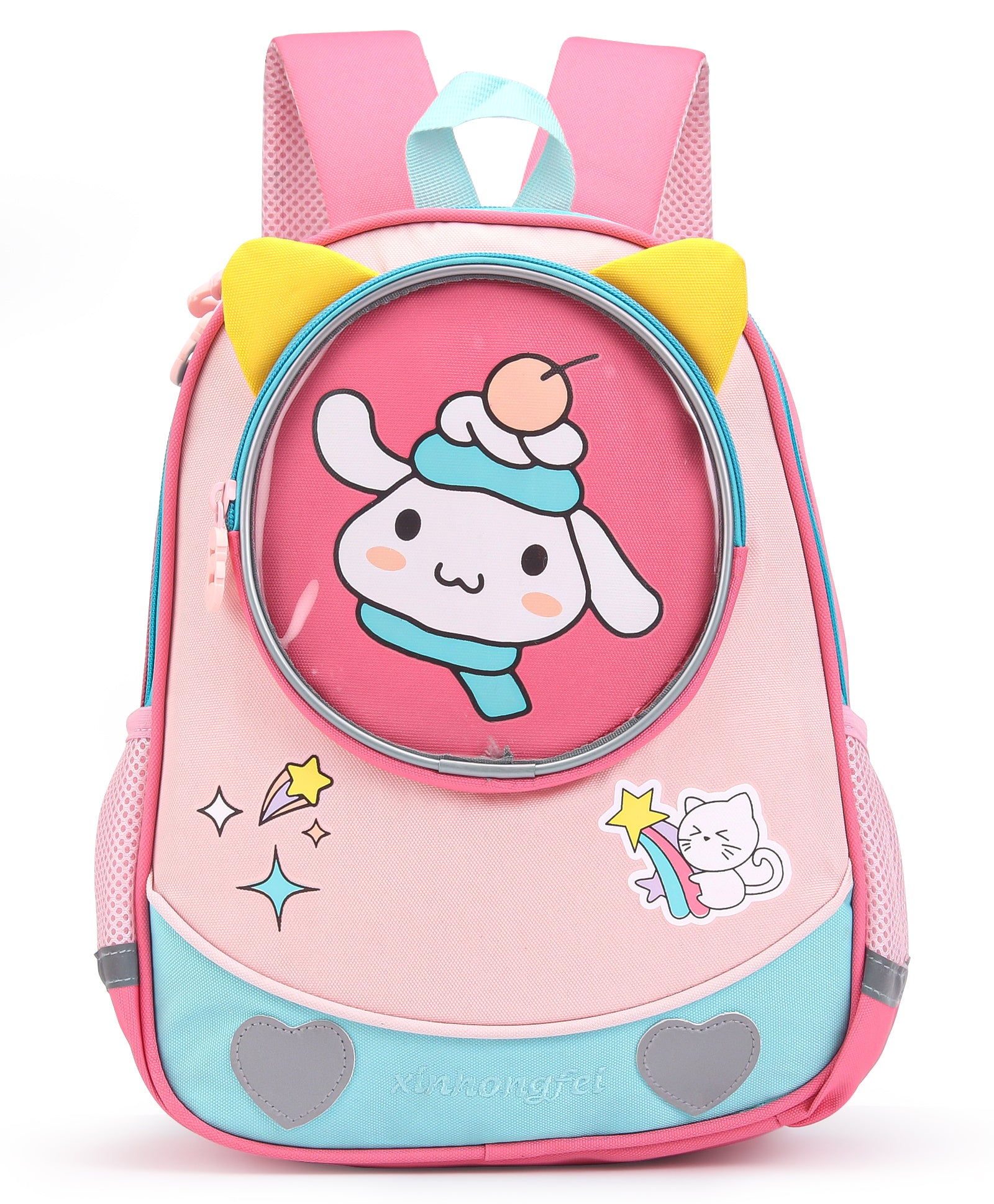 Pompompurin Design Front Pocket Backpack - Pink