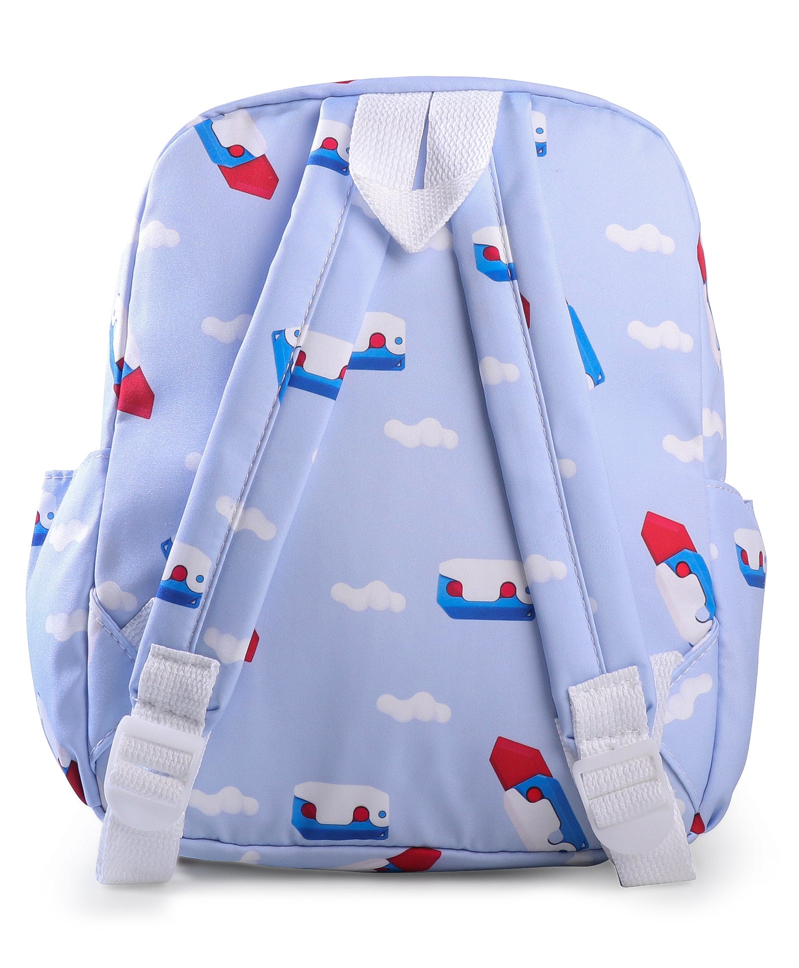 GRAVITY KNIFE PRINT BACKPACK - DARK BLUE