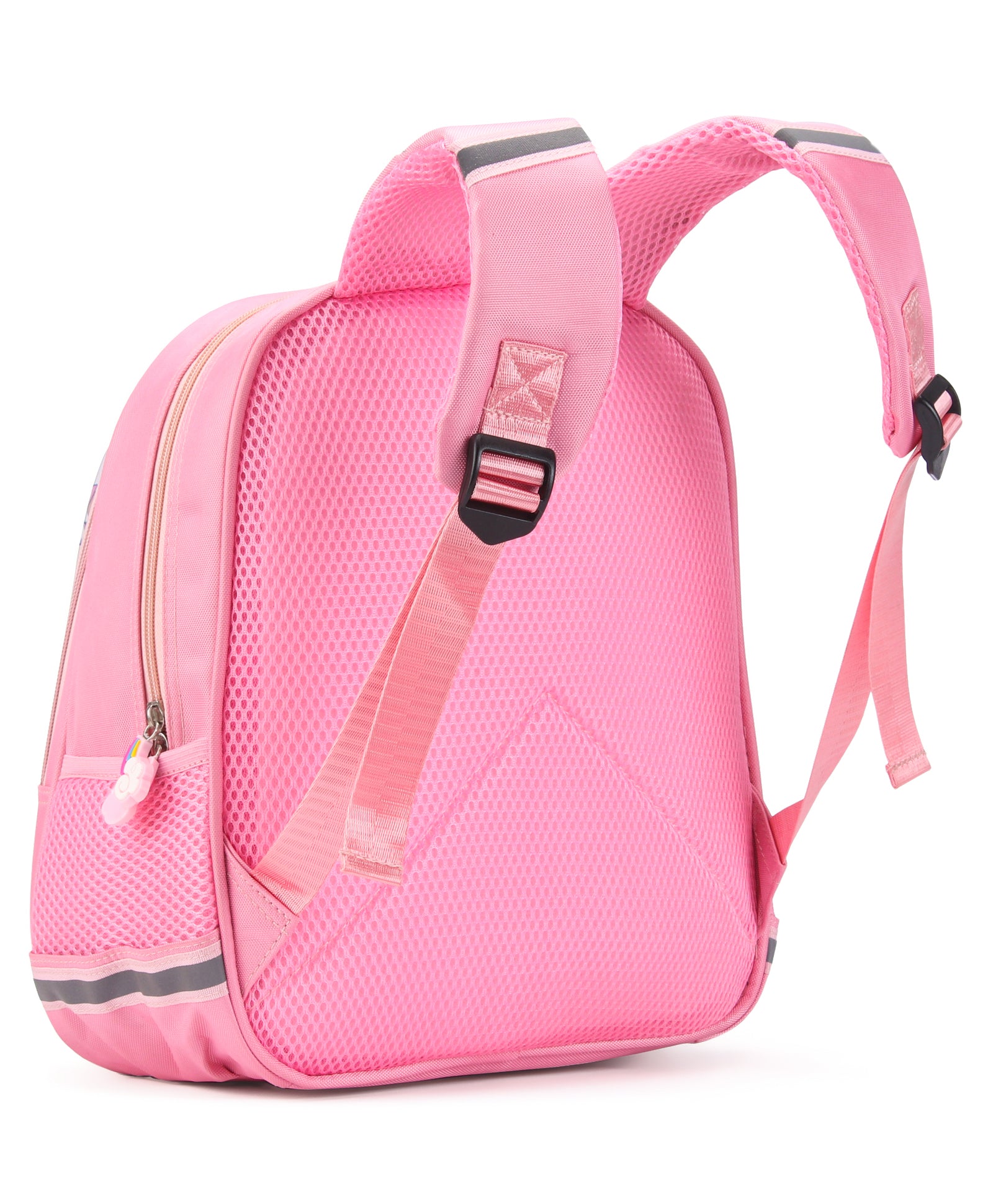Doll Print Hard Case Backpack - Pink