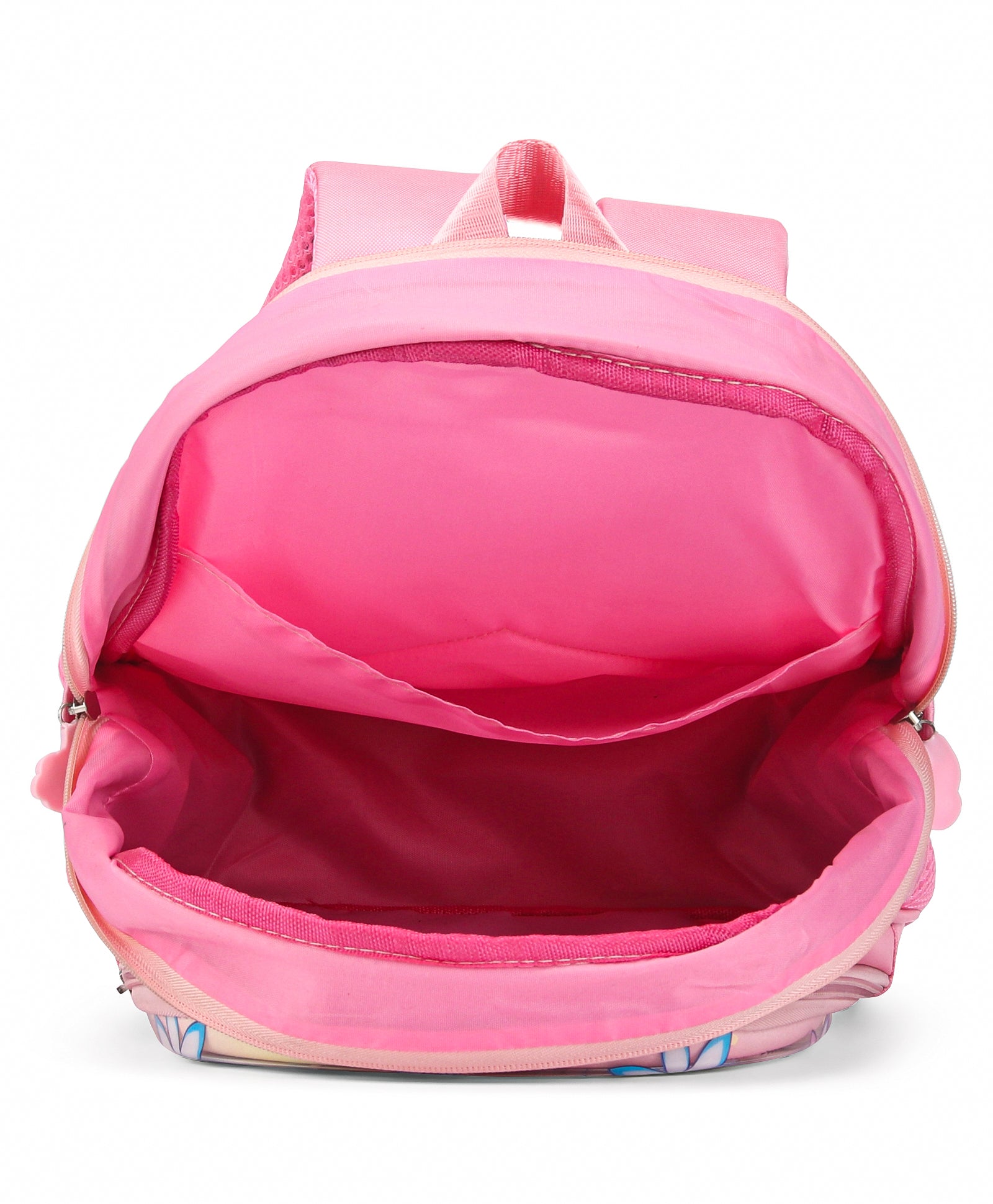 Doll Print Hard Case Backpack - Pink