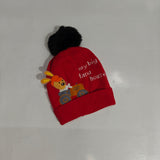 BEAR IN CAR WINTER CAP