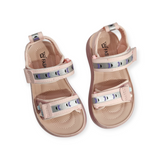 BALLOON PATCH SANDALS - LIGHT PINK