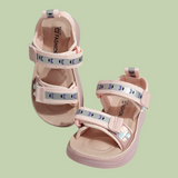 BALLOON PATCH SANDALS - LIGHT PINK