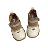 LITTLE LUXE QUILTED SHOES - BEIGE