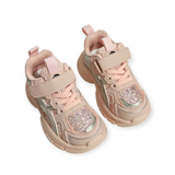 GLITTER GLOW SNEAKERS - PINK