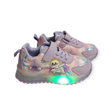 UNICORN PATCH LED SHOES - PURPLE