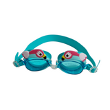 AQUA PARROT DESIGN SWIMMING GOGGLES - LIGHT BLUE