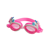 UNICORN DESIGN SWIMMING GOGGLES - PINK