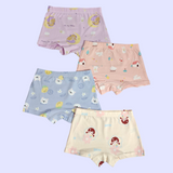 ASSORTED PACK OF 2 ALL OVER CARTOONS PRINTED PANTIES - MULTICOLOR