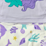 ASSORTED PACK OF 2 MERMAID & SEA ANIMALS PRINTED PANTIES - MULTICOLOR