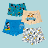 ASSORTED PACK OF 2 MICKEY & TIGER PRINTED BOXERS - MULTICOLOR