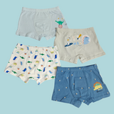ASSORTED PACK OF 2 DINOSAUR PRINTED BOXERS - MULTICOLOR