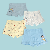 ASSORTED PACK OF 2 FOOTBALL PRINTED BOXERS - MULTICOLOR