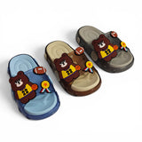 BEAR APPLIQUE SLIDER - BLUE