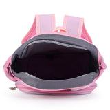 Aqua Print Double Pocket Backpack - Purple
