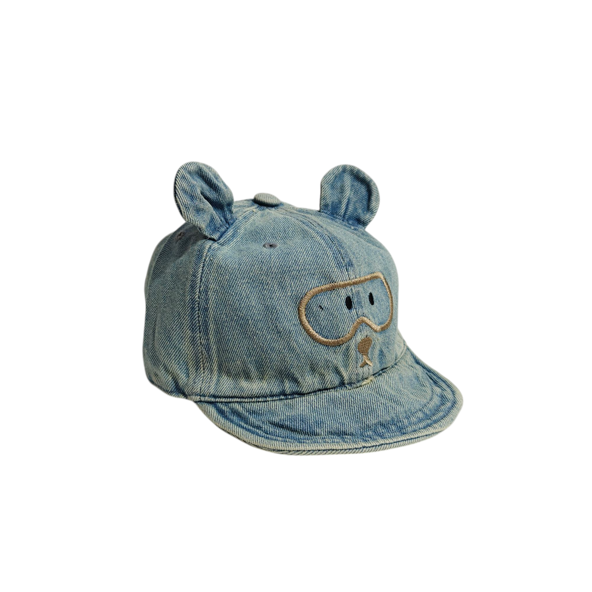 BEAR FACE DENIM CAP