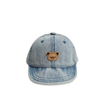 BEAR PATCH DENIM CAP