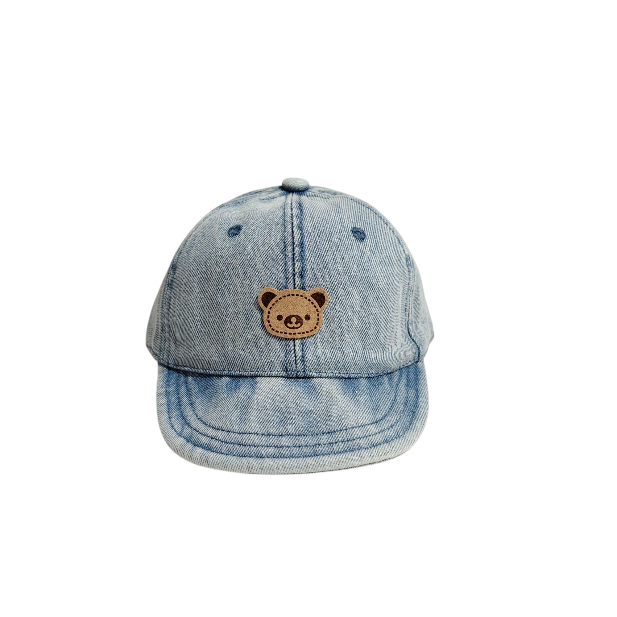 BEAR PATCH DENIM CAP