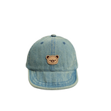 BEAR PATCH DENIM CAP