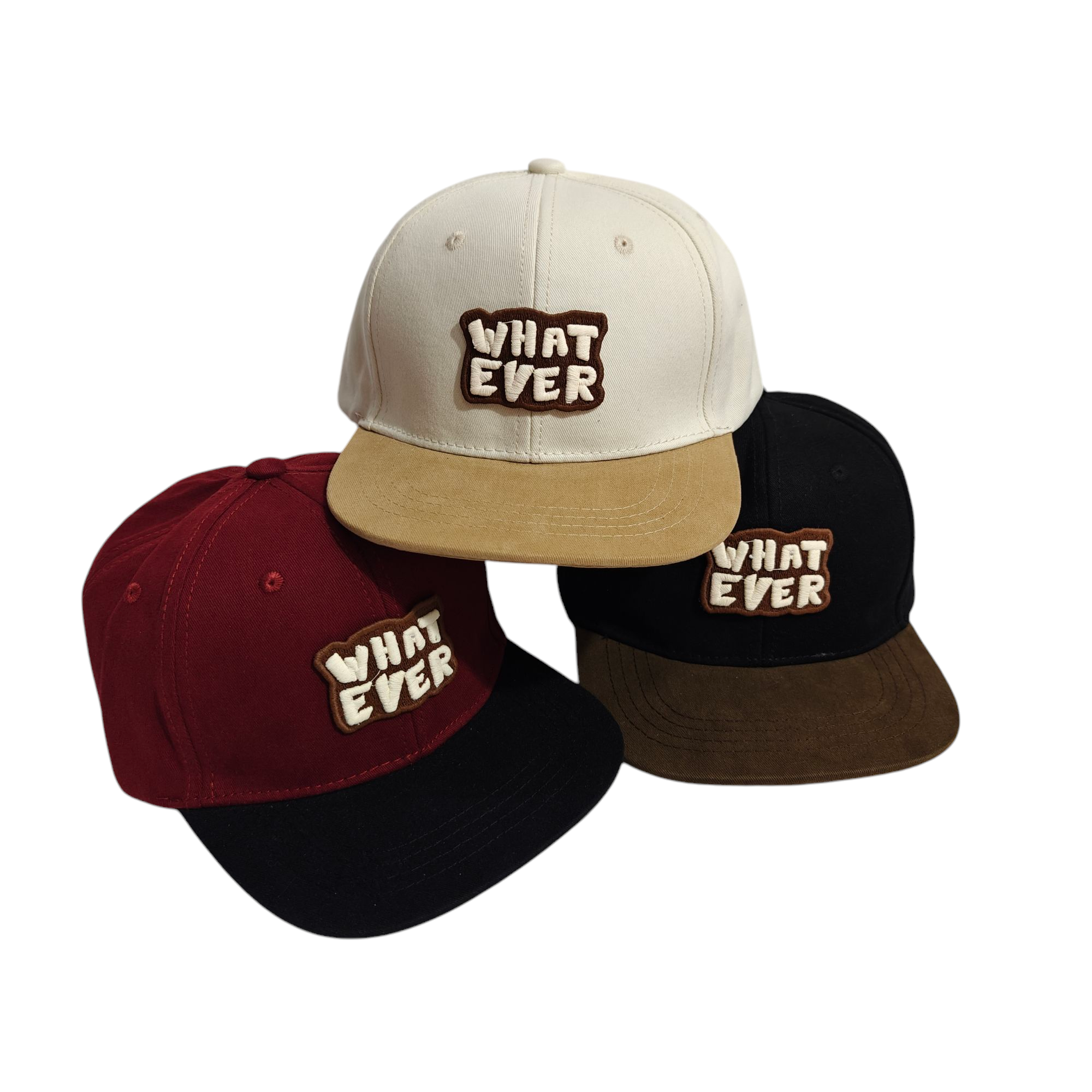 WHAT EVER BASEBALL DENIM CAP