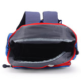 Crocodile Design Backpack - Blue