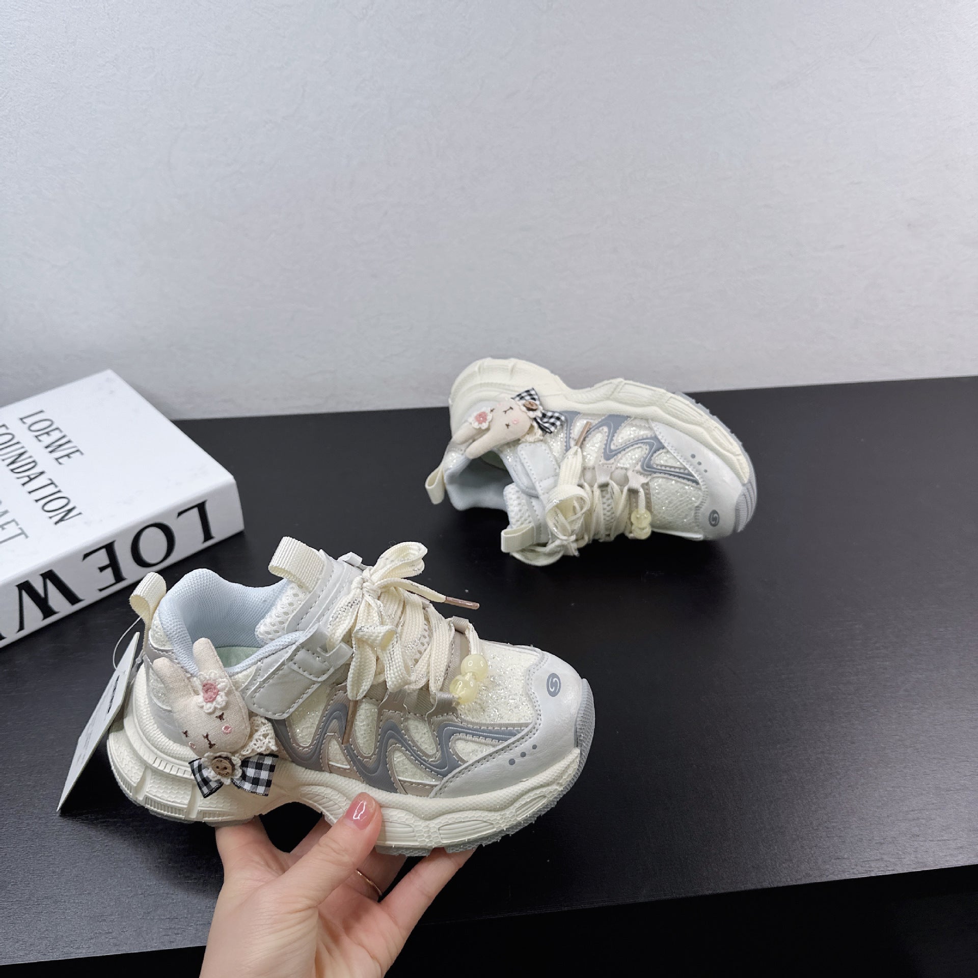 STARLIT BUNNY SNEAKERS - OFF WHITE