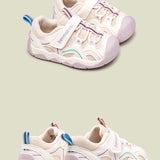 CRISS-CROSS DESIGN PREWALKER SHOES - PURPLE