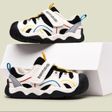 CRISS-CROSS DESIGN PREWALKER SHOES - BLACK