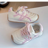 ZOOMIE SNEAKERS - WHITE & PINK