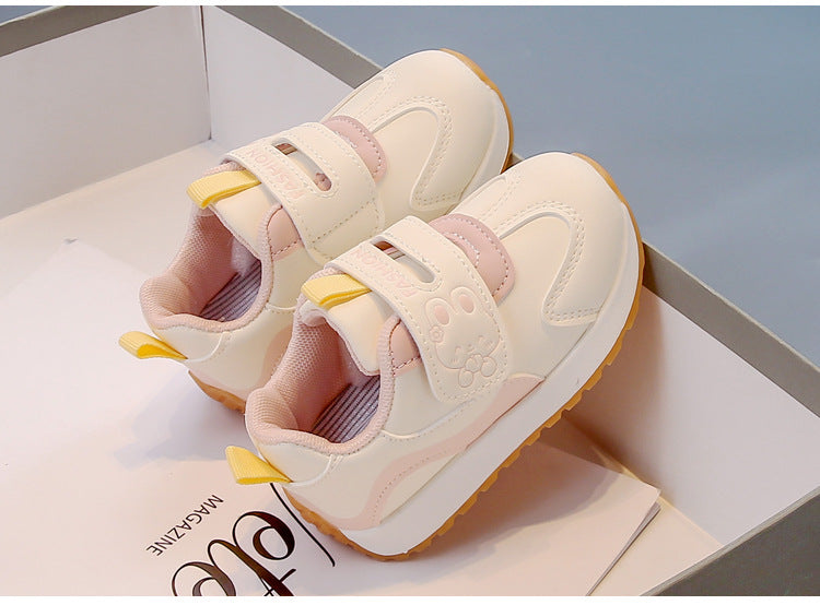 WAVY SNEAKERS - WHITE & PINK