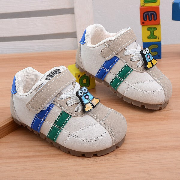 CHARM APPLIQUE SHOES - BLUE