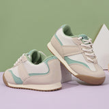 MESH VELCRO SNEAKERS - SEA GREEN