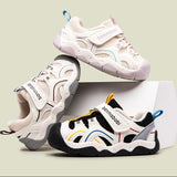 CRISS-CROSS DESIGN PREWALKER SHOES - BLACK