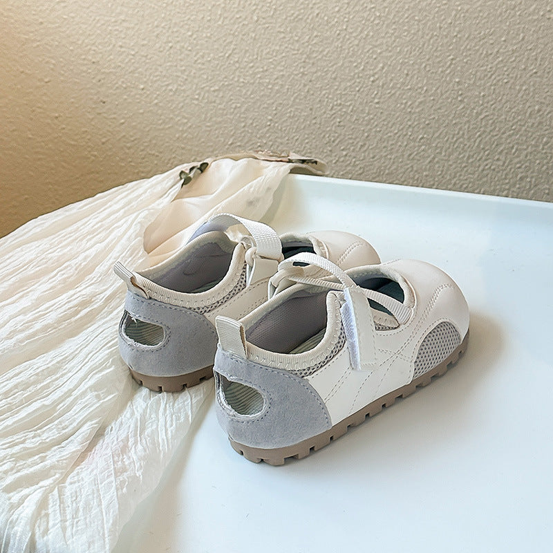 CRISS CROSS MARY JANES - WHITE