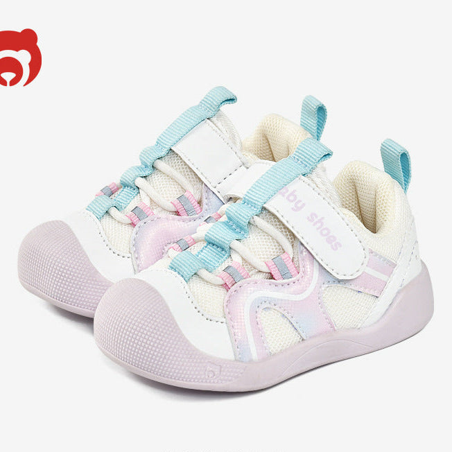 WAVE DESIGN PREWALKER SHOES - PURPLE