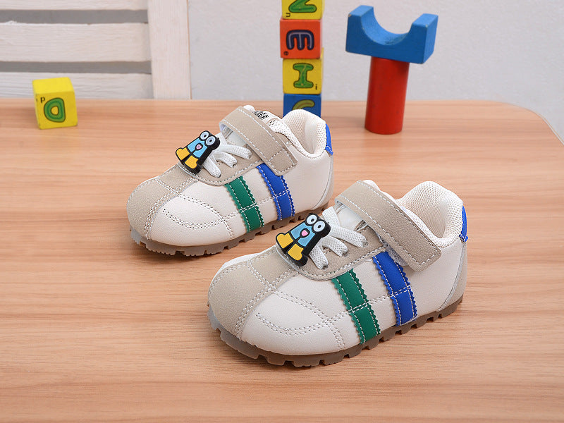 CHARM APPLIQUE SHOES - BLUE