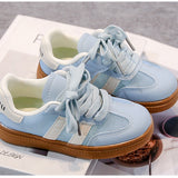 MESH VELCRO SNEAKERS - BLUE