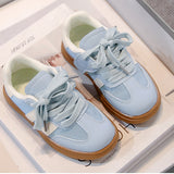 MESH VELCRO SNEAKERS - BLUE