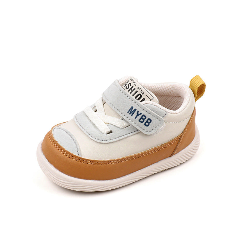 DUAL COLOR PRE-WALKER SHOES - YELLOW