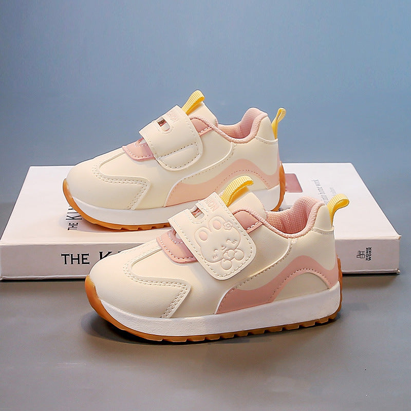 WAVY SNEAKERS - WHITE & PINK