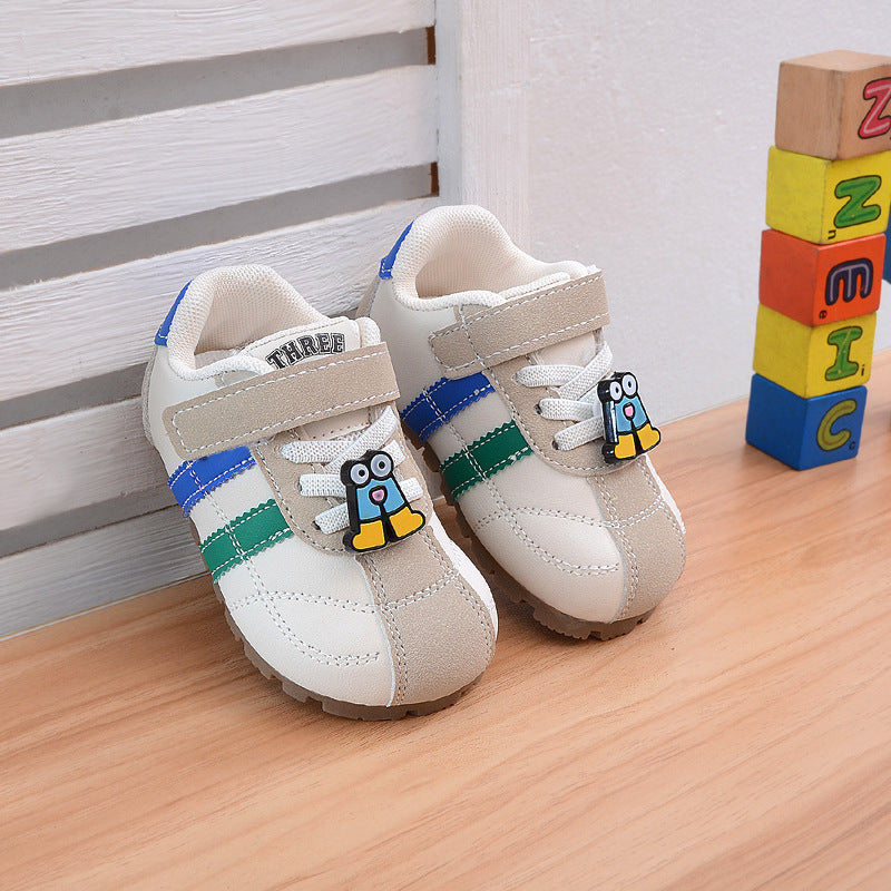 CHARM APPLIQUE SHOES - BLUE