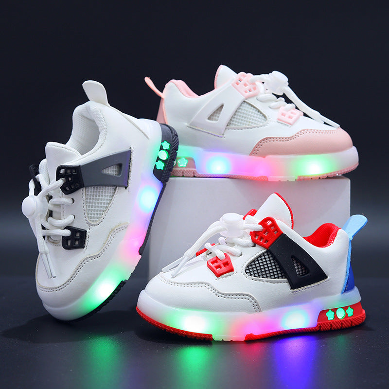 STAR LED SHOES - PINK