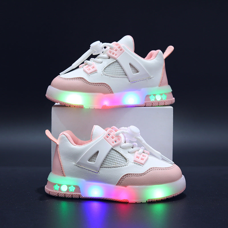 STAR LED SHOES - PINK