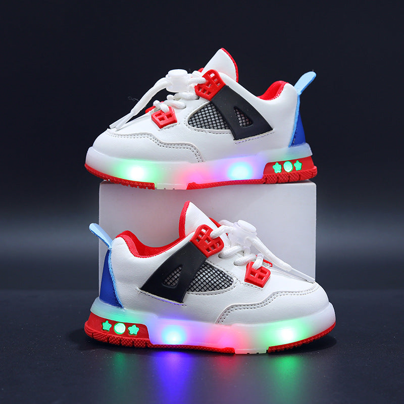 STAR LED SHOES - RED