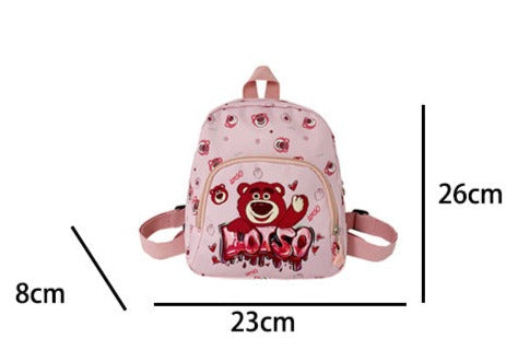 POMPOMPURIN PRINT BACKPACK - BEIGE