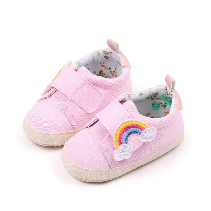 RAINBOW PACH VELCRO CLOSURE BOOTIES