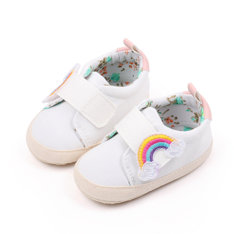 RAINBOW PACH VELCRO CLOSURE BOOTIES