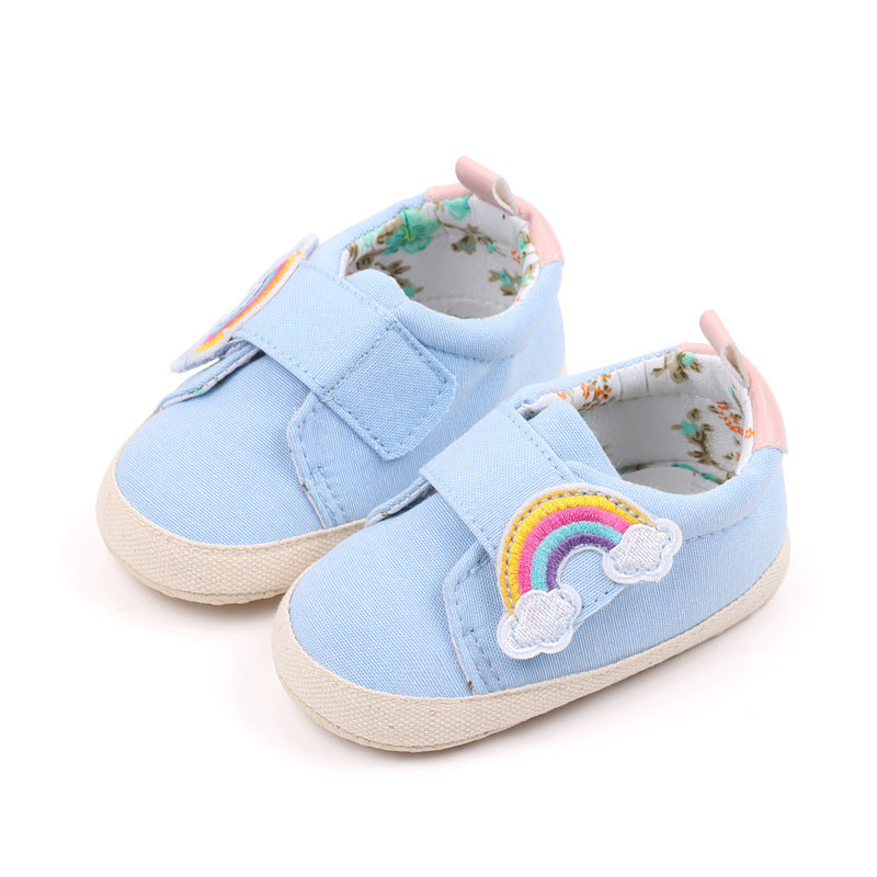 RAINBOW PACH VELCRO CLOSURE BOOTIES