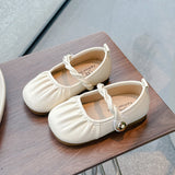 SOLID COLOR MARY JANE - WHITE